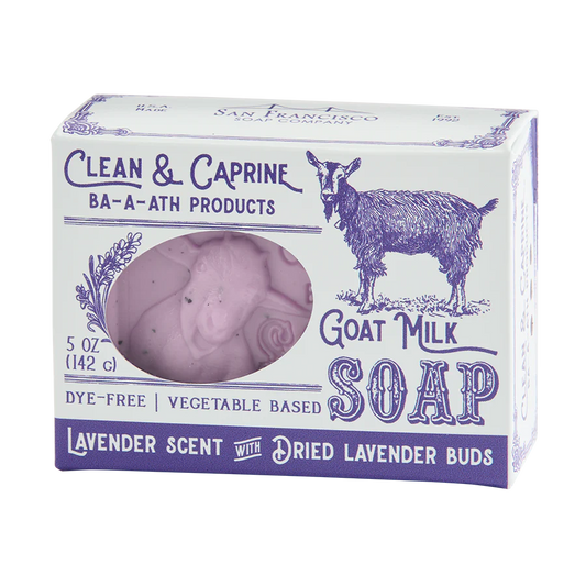Clean & Caprine Goat Milk Bar Soap 5oz - Lavender