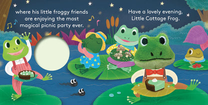 Little Cottage Frog Finger Puppet Book