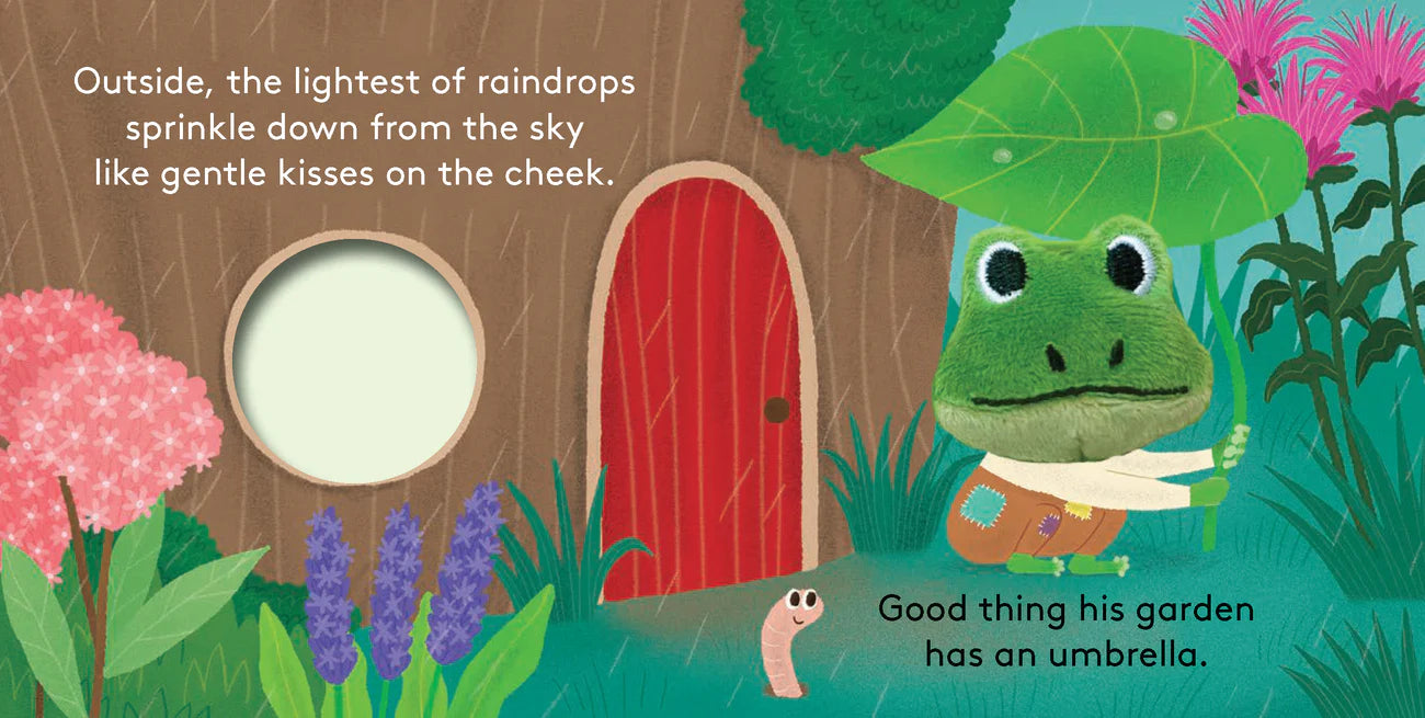 Little Cottage Frog Finger Puppet Book