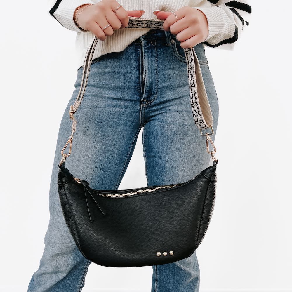 Marlowe Moon Bag - Black