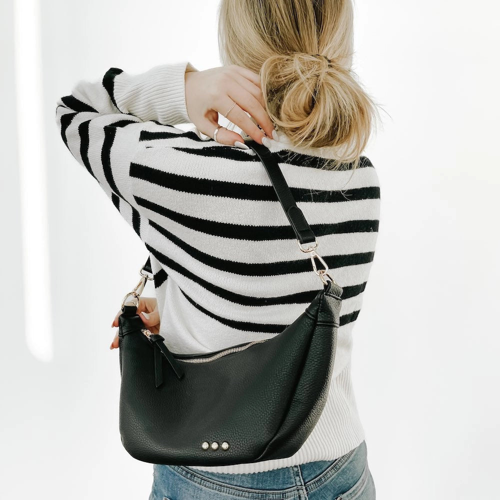 Marlowe Moon Bag - Black