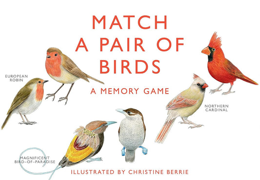 Match A Pair Of Birds Memory Game