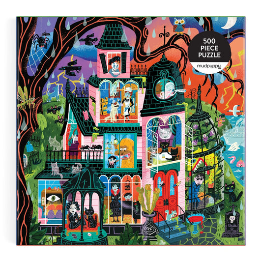 Monster Mansion 500 Piece Puzzle