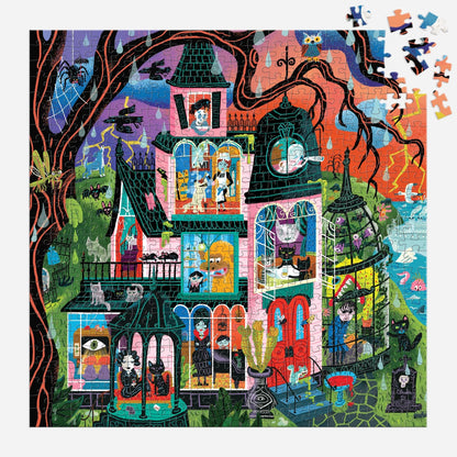 Monster Mansion 500 Piece Puzzle