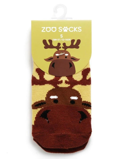 Zoo Socks -  Moose