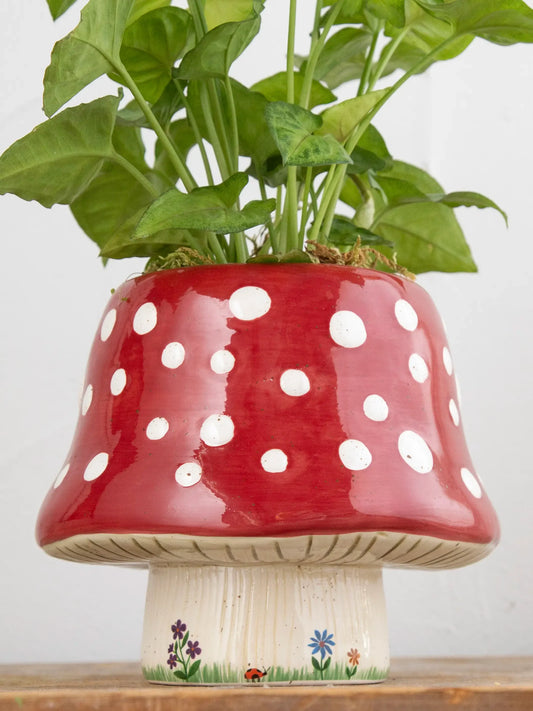 Ceramic Planter - Mushroom