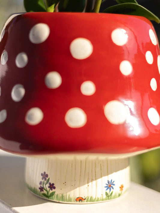 Ceramic Planter - Mushroom