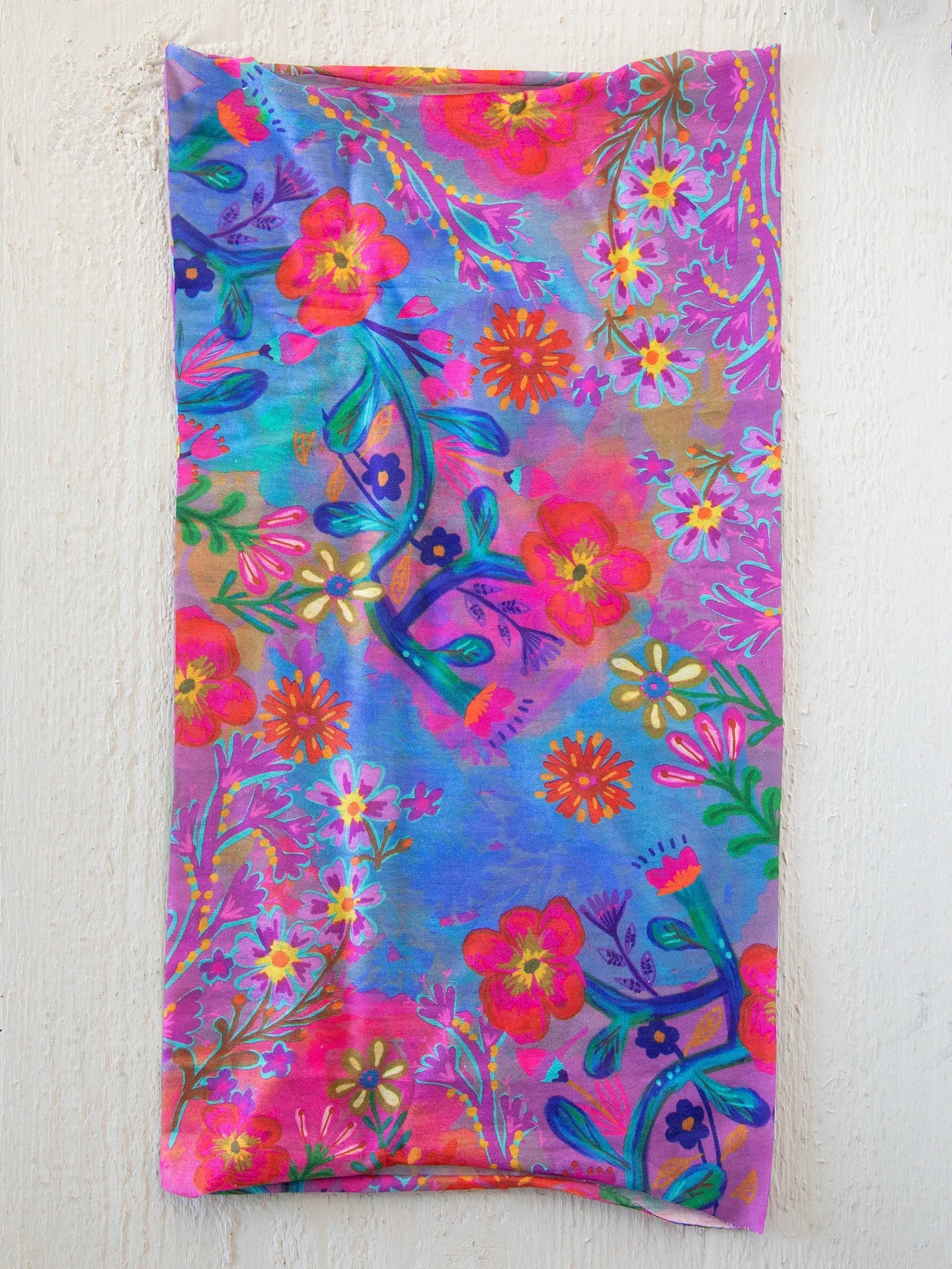 Natural Life Full Boho Bandeau Headband - Neon Floral
