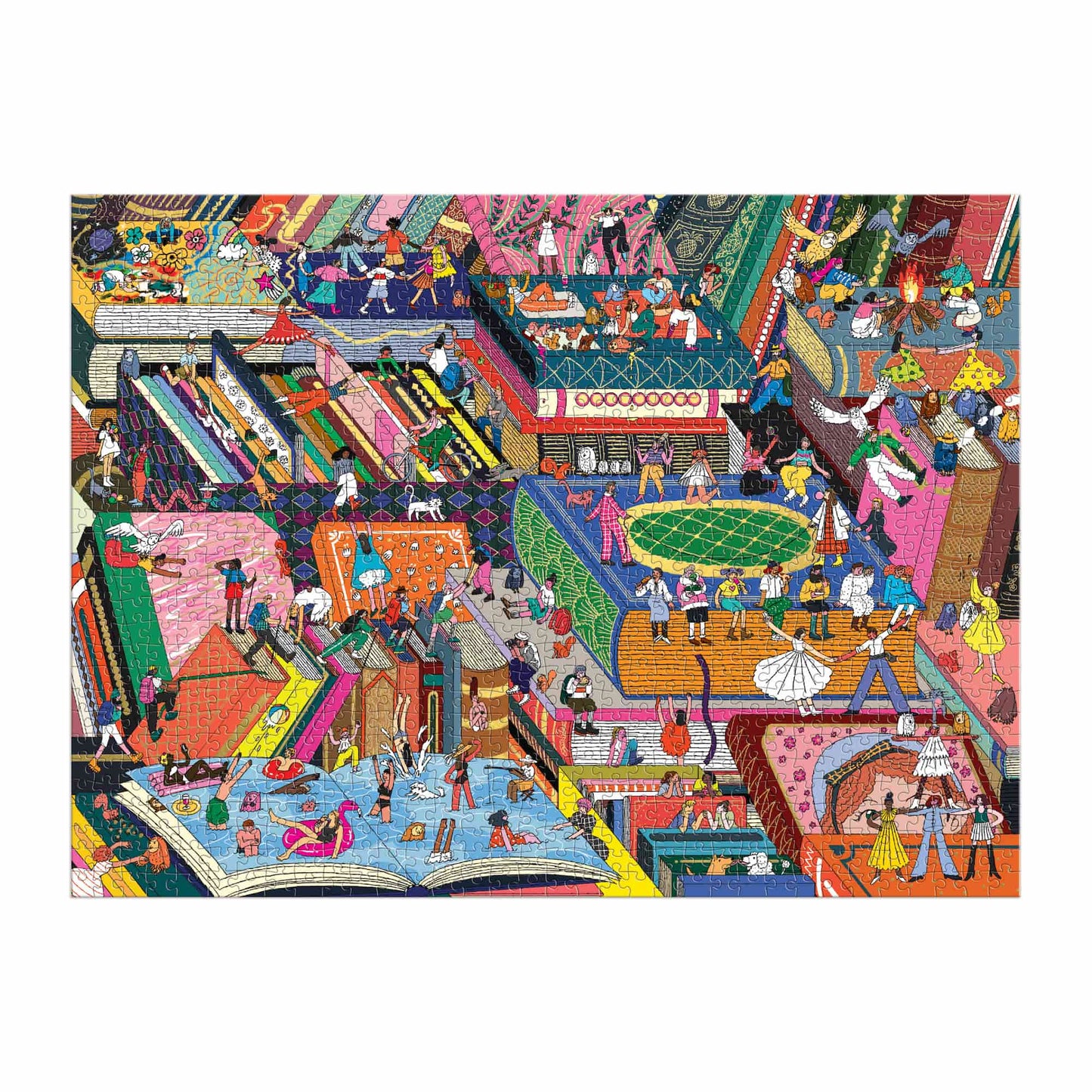 Novel Neighborhood 1000 Piece Puzzle