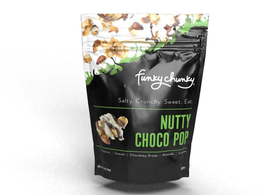 Nutty Choco Pop Chocolate Popcorn 2oz Bag