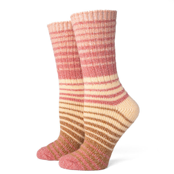 Everyday Cozy Super Soft Socks - Ombre Pink