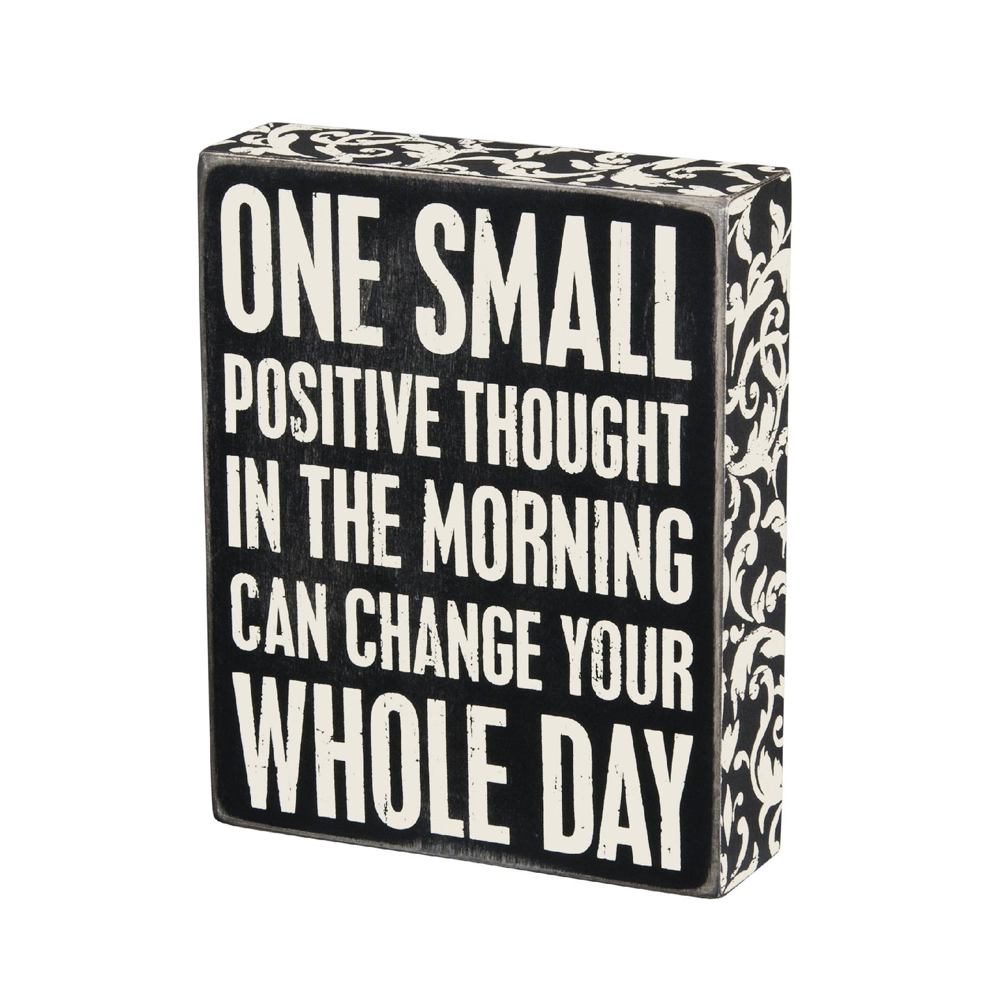 Box Sign - Positive Thought