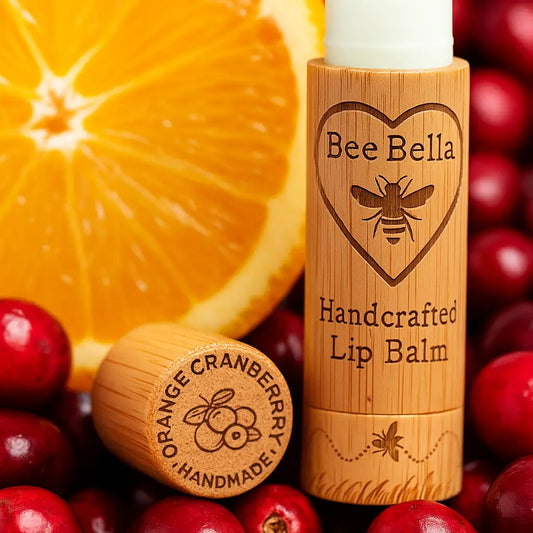 Orange Cranberry Handcrafted Lip Balm