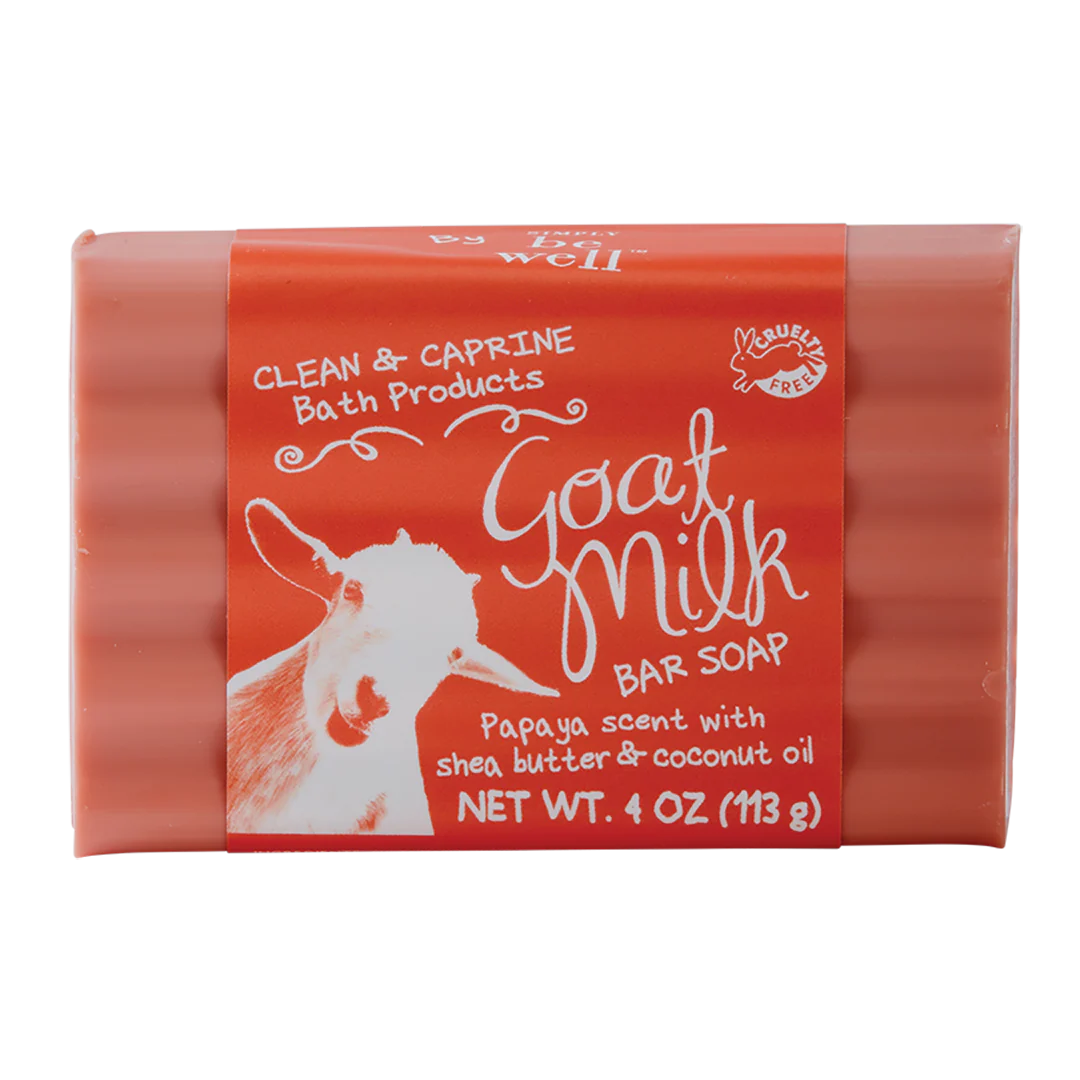 Goat Milk Bar Soap 4oz - Papaya
