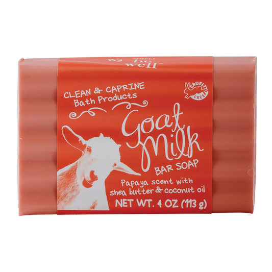 Goat Milk Bar Soap 4oz - Papaya