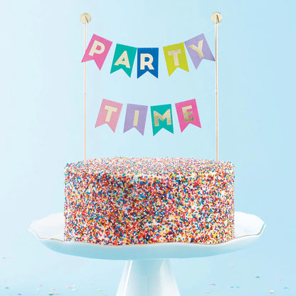 Cake Topper - Party Time