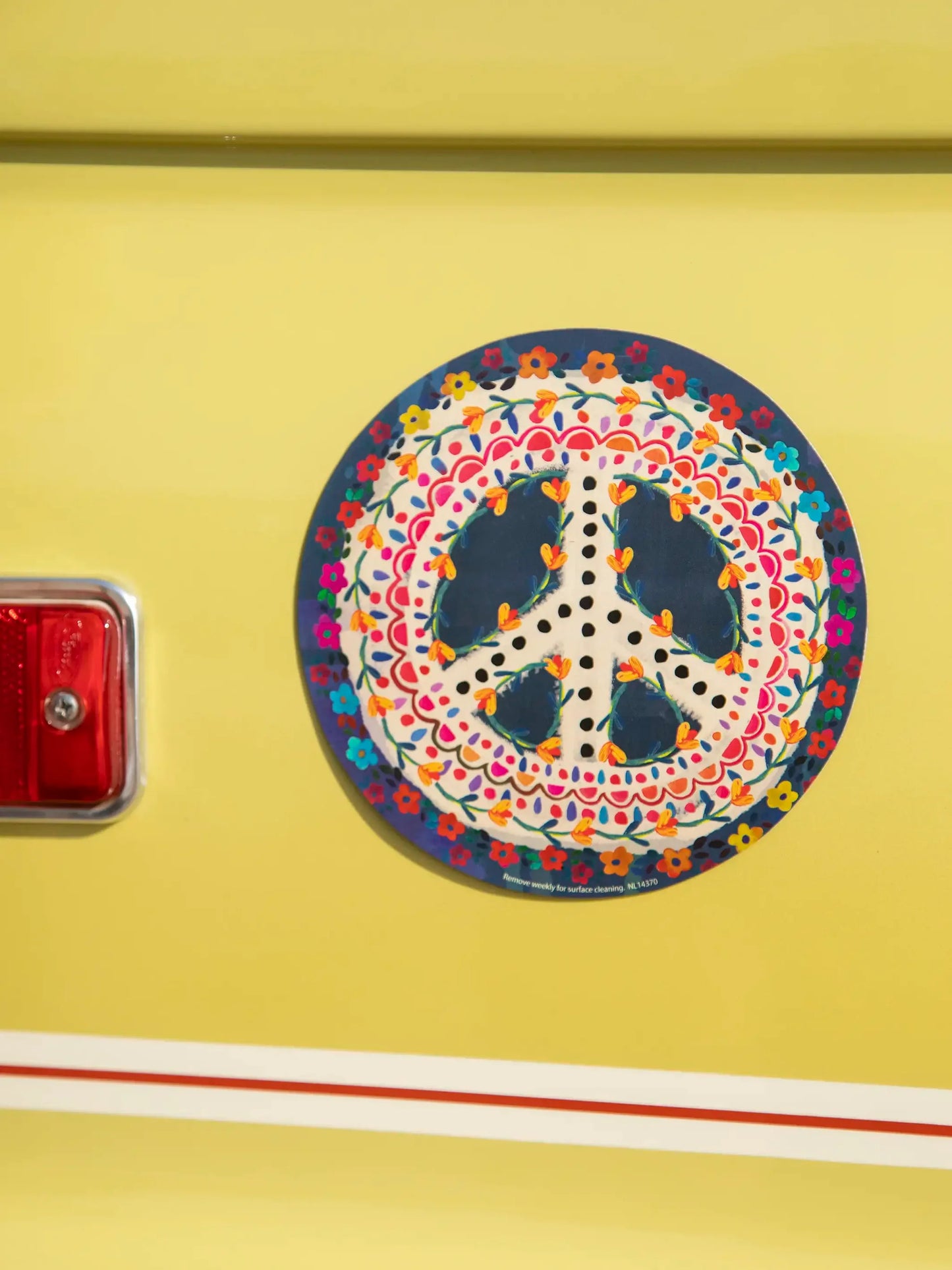 Natural Life Car Magnet - Peace Sign