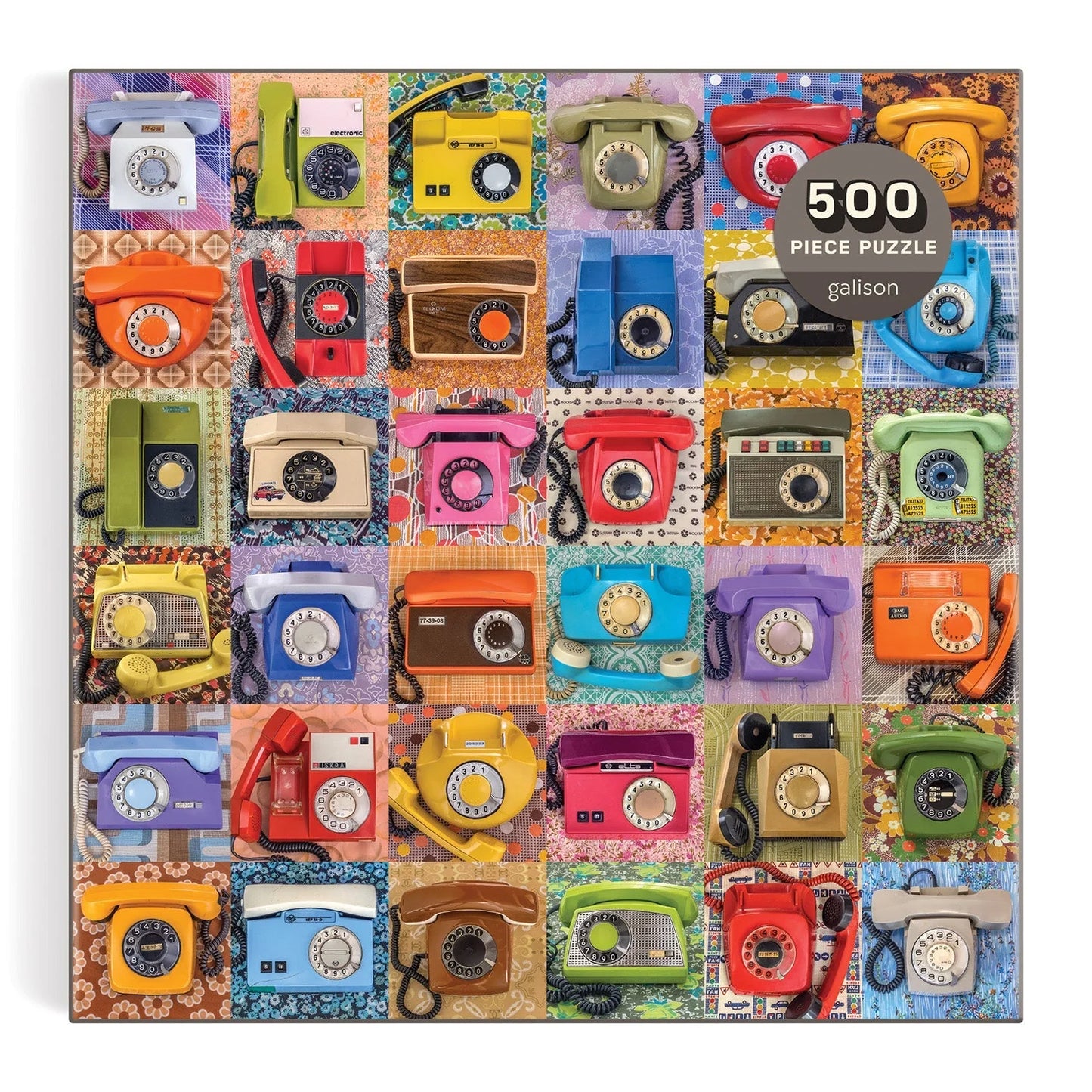 Eastern Bloc Telephones 500 Piece Puzzle
