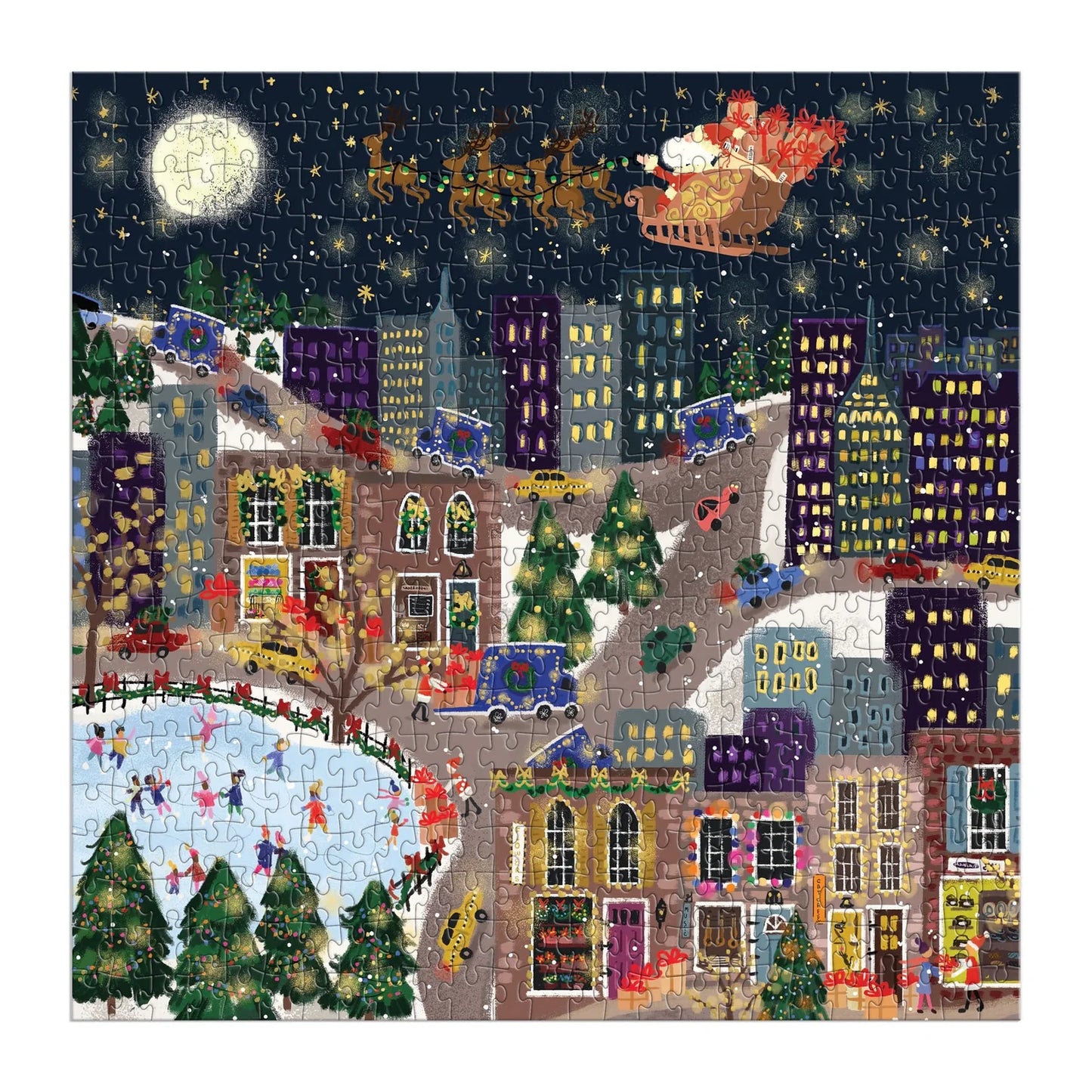 Joy Laforme Presentsville 500 Piece Foil Puzzle