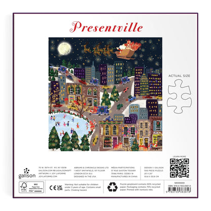Joy Laforme Presentsville 500 Piece Foil Puzzle