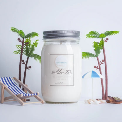16oz Classic Candle - Saltwater