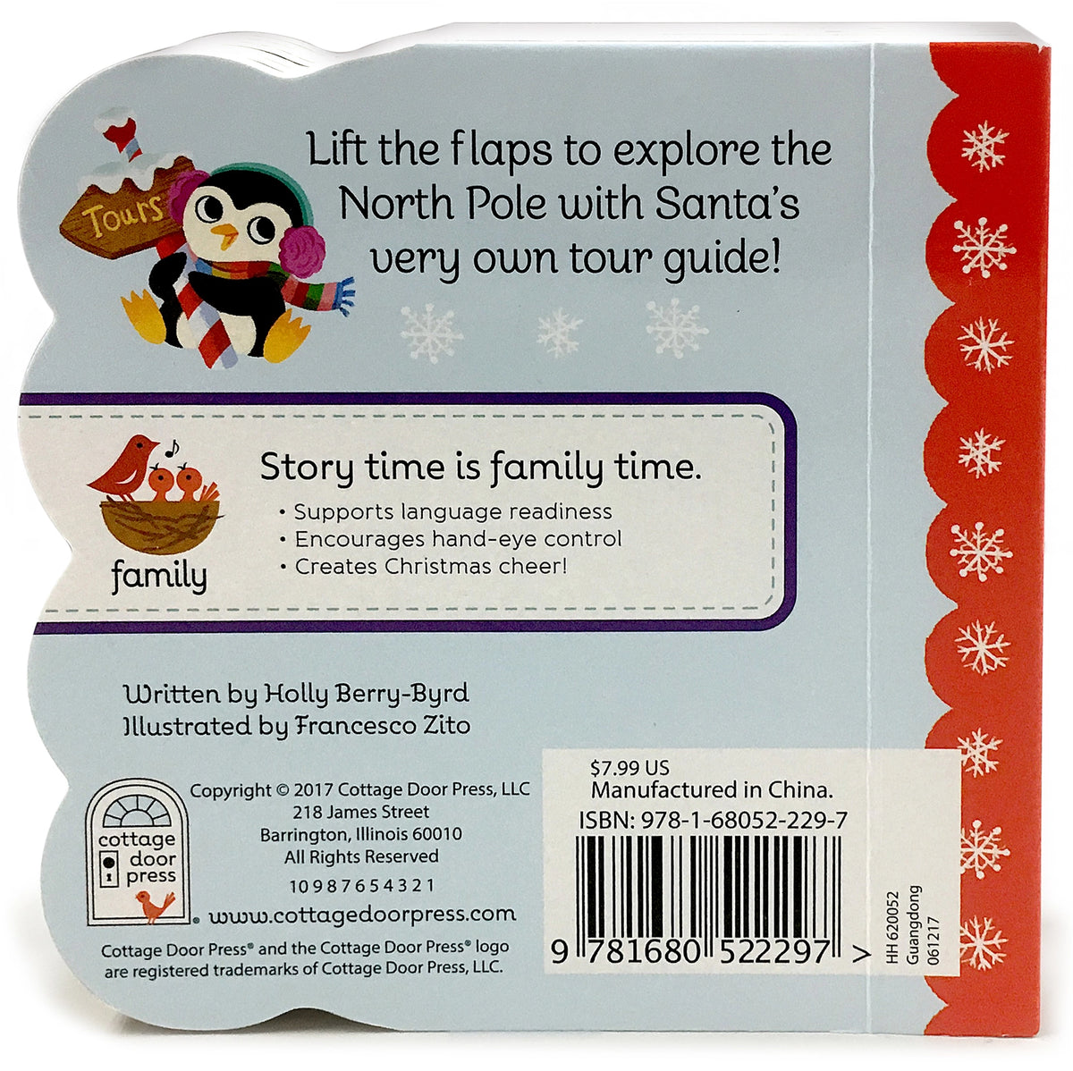Santa's Workshop Christmas Lift-A-Flap Board Book