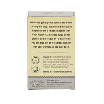 I'd Rather Be in the Garage Bar Soap - Smoked Amber