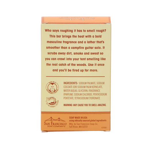 I'd Rather Be by the Campfire Bar Soap - Spiced Woods