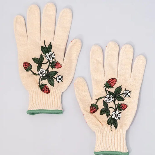 Strawberry Gardening Gloves