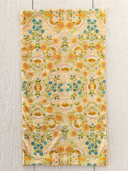 Full Boho Bandeau Headband - Taupe Mandala