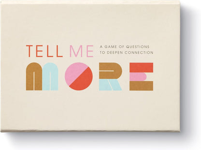 Tell Me More - A Conversation Starter Game