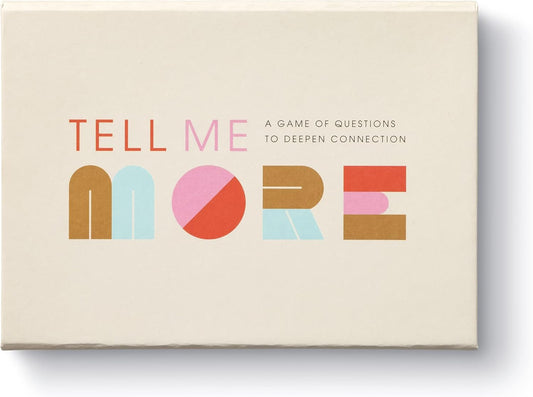 Tell Me More - A Conversation Starter Game