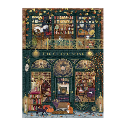 The Gilded Spine 1000 Piece Foil Puzzle