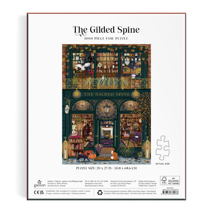 The Gilded Spine 1000 Piece Foil Puzzle