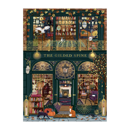 The Gilded Spine 1000 Piece Foil Puzzle