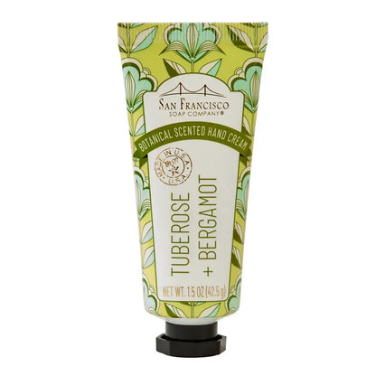 Botanical Hand Cream 1.5oz - Tuberose & Bergamot