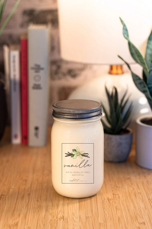 16oz Classic Candle - Vanilla