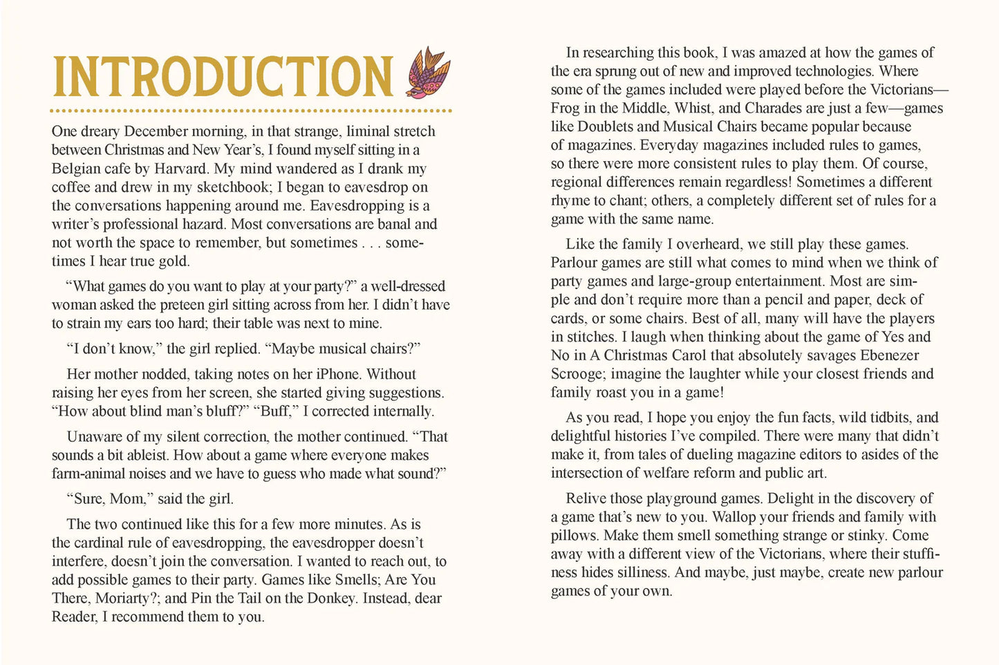 Victorian Parlour Games