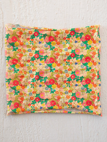 Half Boho Bandeau Headband - Vintage Garden Peach
