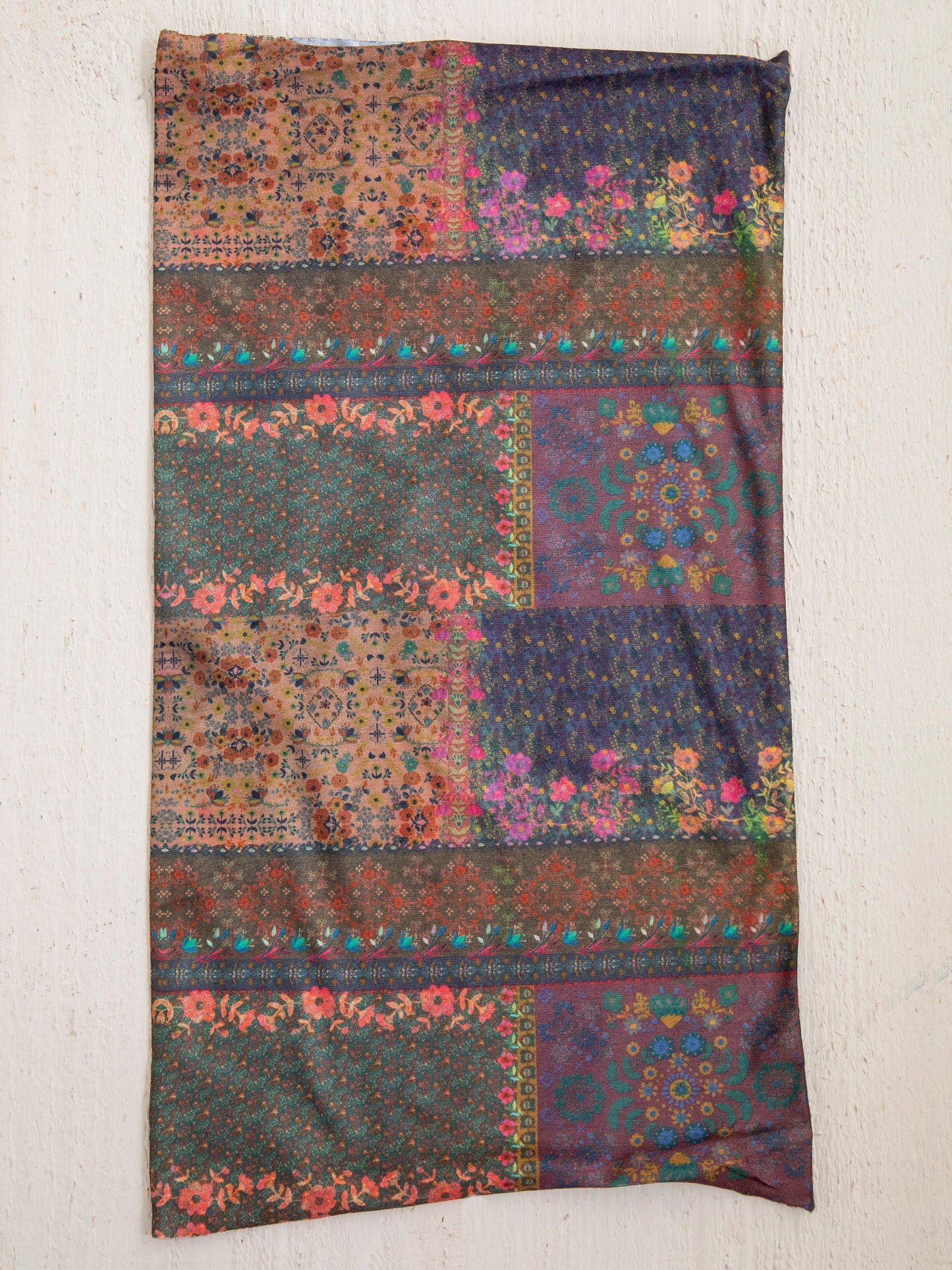 Natural Life Full Boho Bandeau Headband - Vintage Patchwork