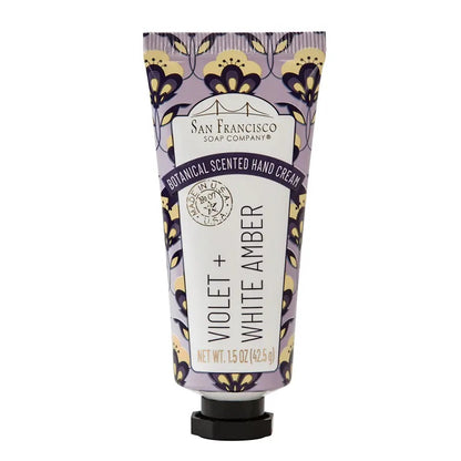 Botanical Hand Cream 1.5oz - Violet & White Amber