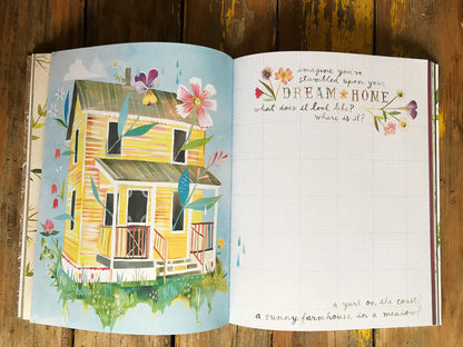 The Wildflower's Workbook - A Journal For Self Discovery In Nature