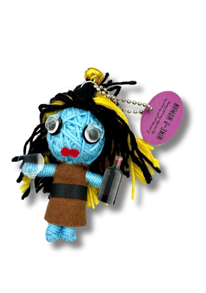 Wine-O-Woman - Watchover Voodoo Dolls - Keychain