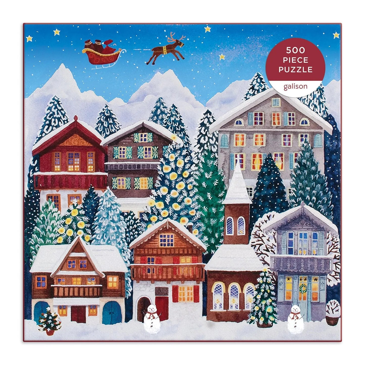 Yuletide Village 500 Piece Puzzle