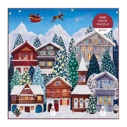 Yuletide Village 500 Piece Puzzle