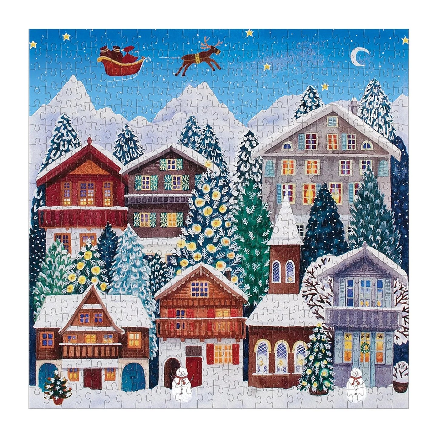 Yuletide Village 500 Piece Puzzle
