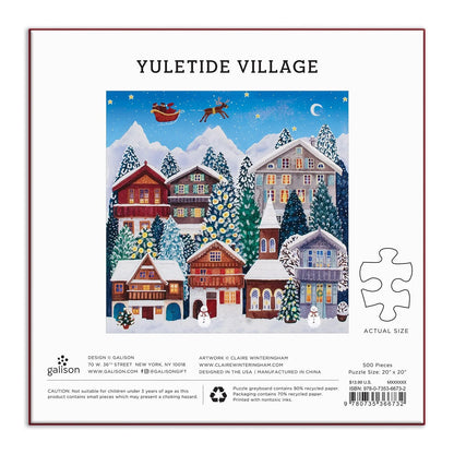 Yuletide Village 500 Piece Puzzle
