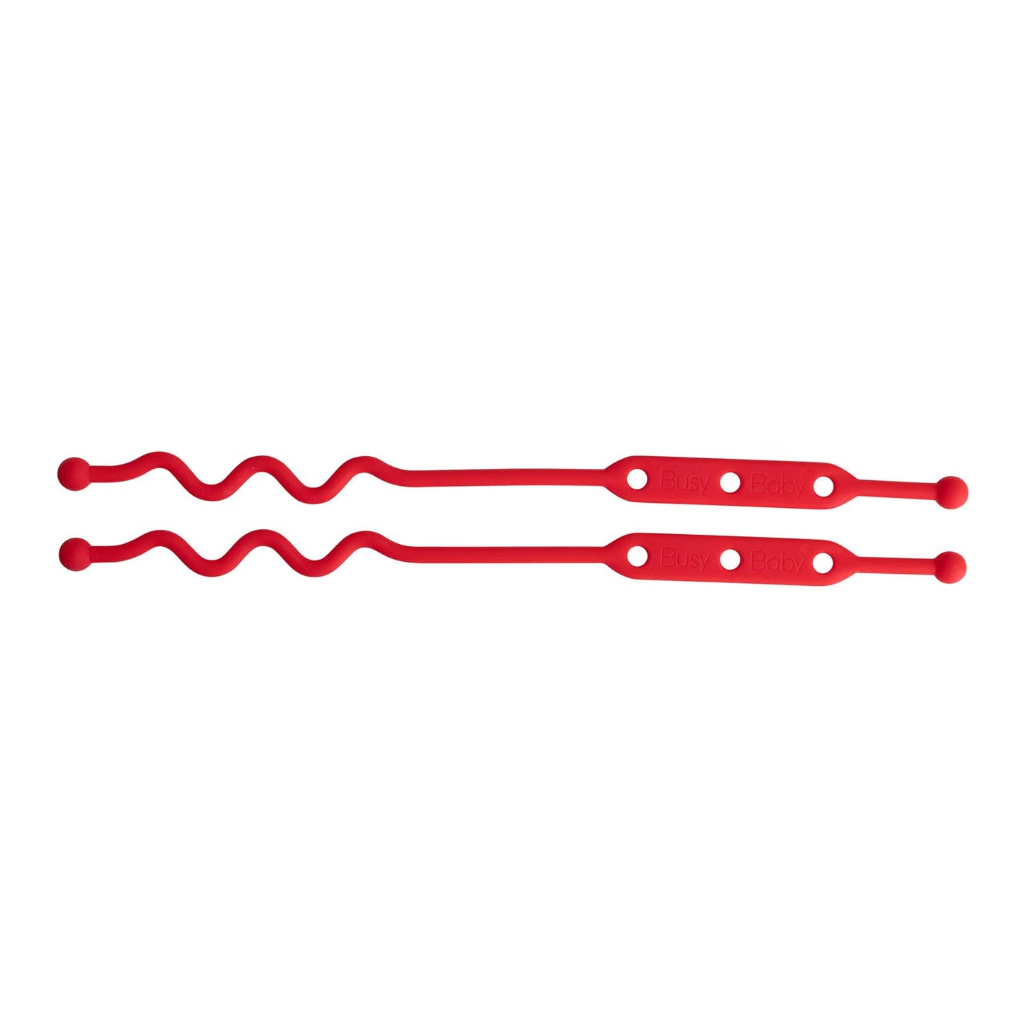 Busy Baby Tethers (set of 2) - Red