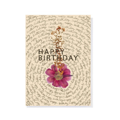 Greeting Card - Birthday Script