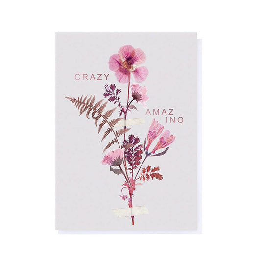 Greeting Card - Pink Petals
